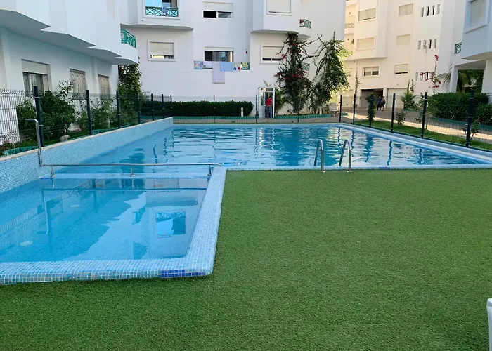 Hermoso Apartamento Con Piscina En Marjane